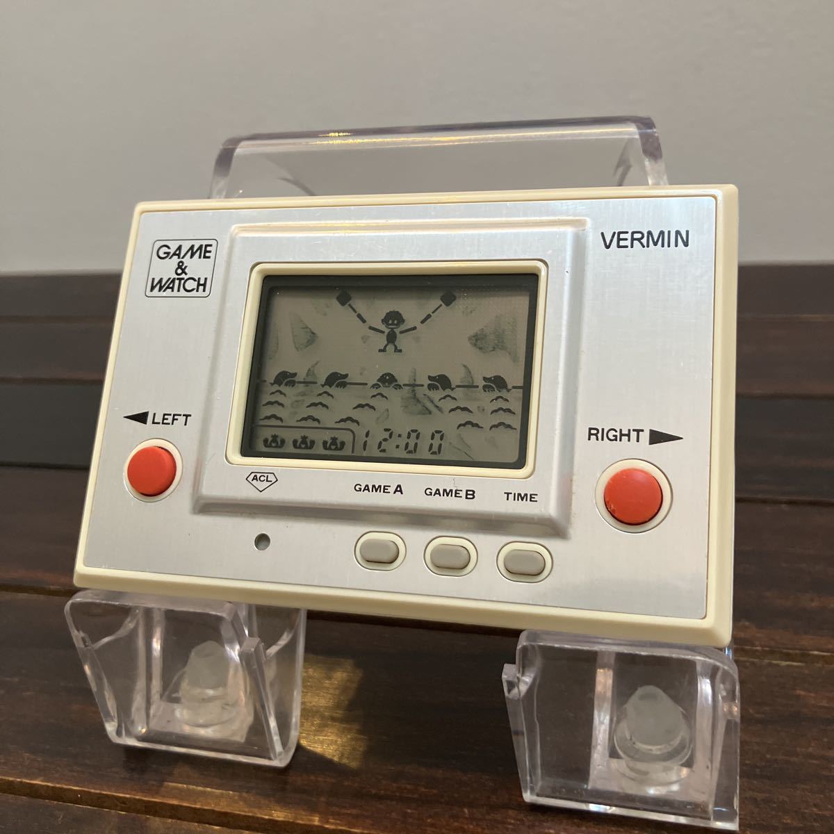 ゲームウォッチ バーミン 任天堂 GAME&WATCH VERMIN Nintendo(ゲームウォッチ)｜売買されたオークション情報 ...