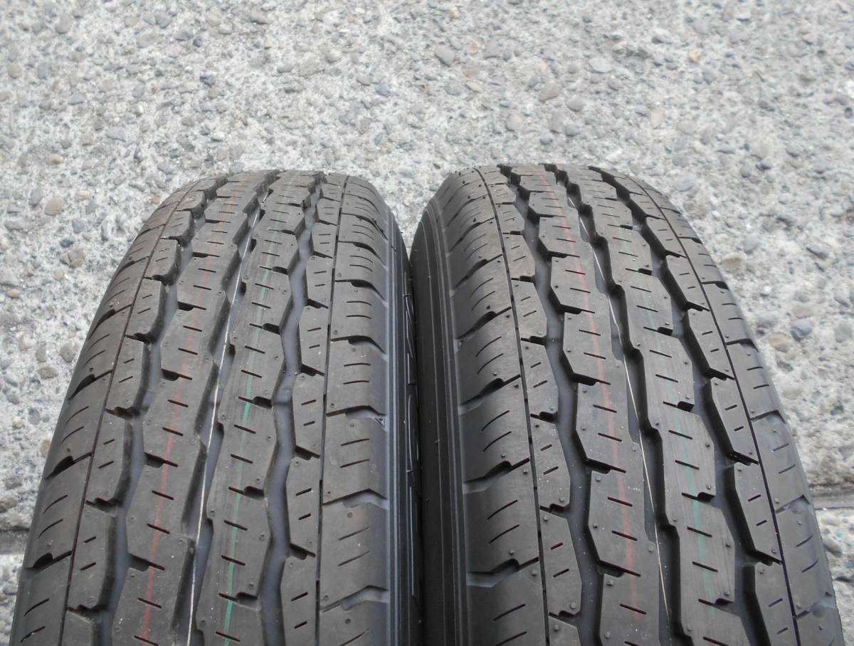 プロボックス、サクシード 新車外し 155/80R14 88/86N LT ダンロップ 