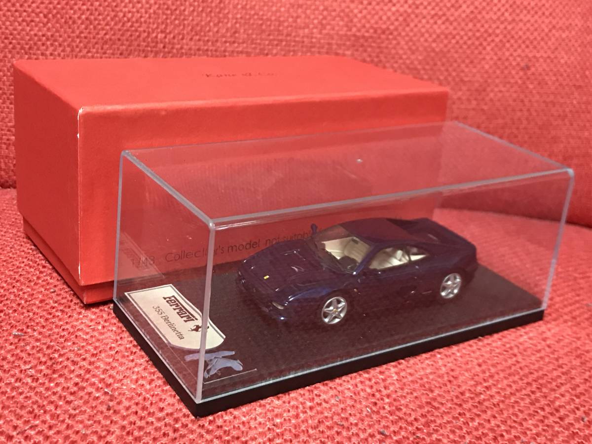 格安，大得価 絶版 kane&company製 1/43 Ferrari F355 BERLINETTA 1995 Ｄ.blue(乗用車)｜売買されたオークション情報、yahooの商品情報をアーカイブ公開 - オークファン 乗用車