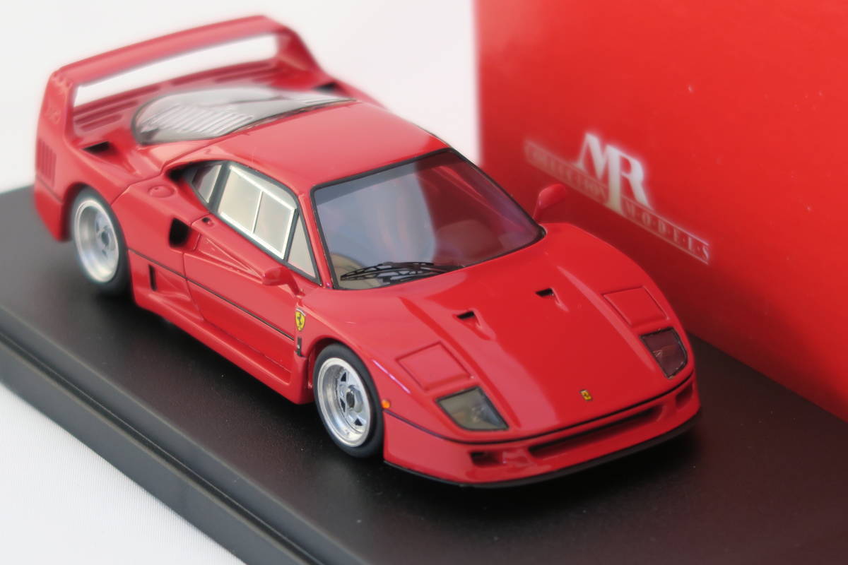 GENROQ特注 MR 1/43 フェラーリ F40 Prototype GENROQ x Mr Collection Ferrari F40 Prototype 1/43 F/S from Japan