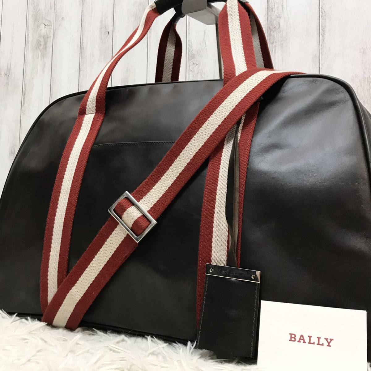 トレインスポッティング バリー BALLY 2way レザー ボストン ボストン 