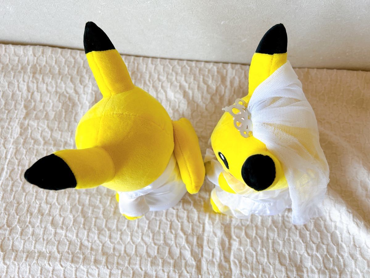 ポケモン ピカチュウ ウェディング ペア ぬいぐるみ セット 結婚式 