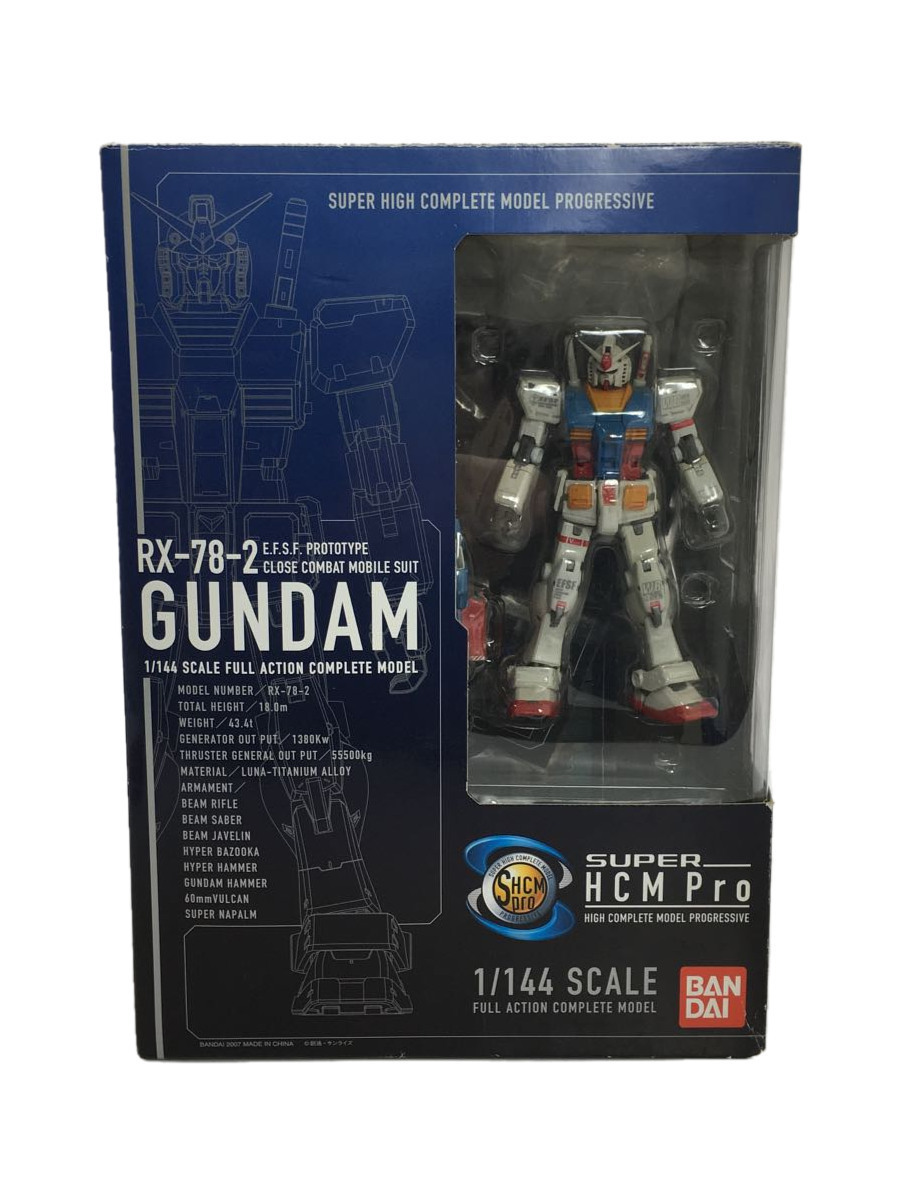 BANDAI◆プラモデル/ガンプラ/GUNDAM/RX-78-2/1/144SCALE/HCM Pro/欠品有