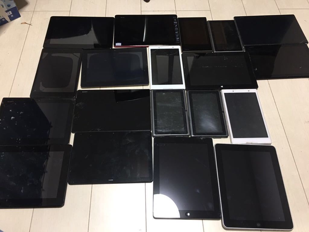 ジャンク タブレット19台まとめ 部品取り用 【公式通販】