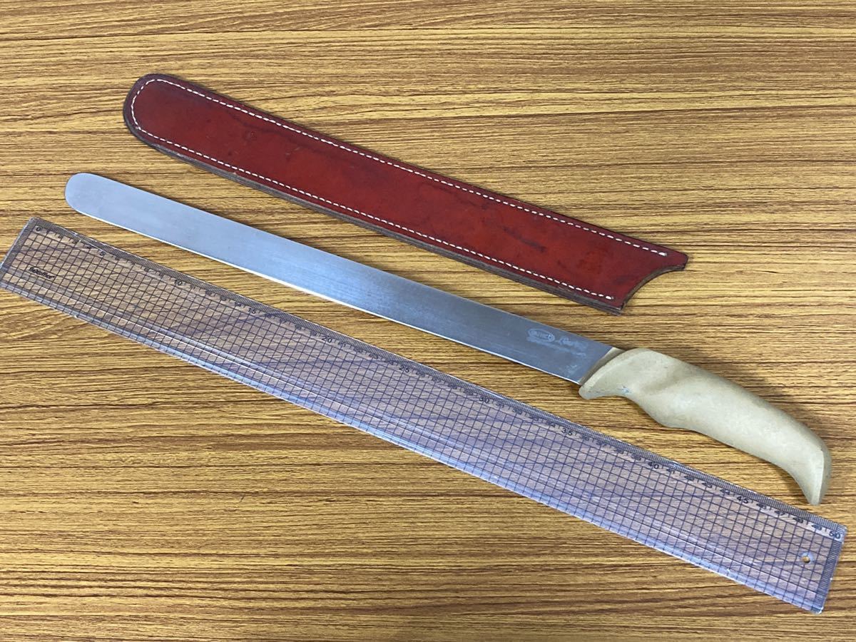 GERBER 19601970年代前半 Pathco Scientific Knives D289213 イエローアーモアハイドマグナム