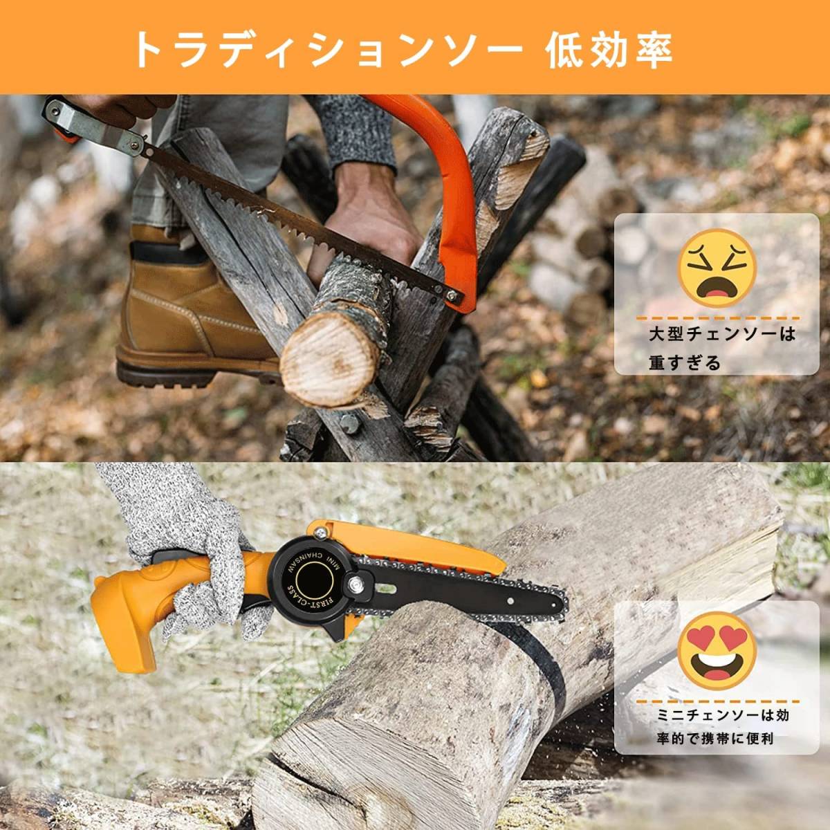 チェーンソー 充電式 | 6インチ ⁄ 国華園オンラインショップ 切断 充電 