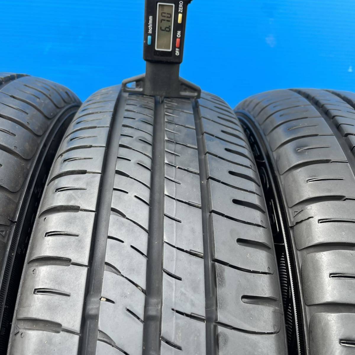 155/65R14 ダンロップ ENASAVE 155/65/14 サマータイヤ 4本 2022年製造