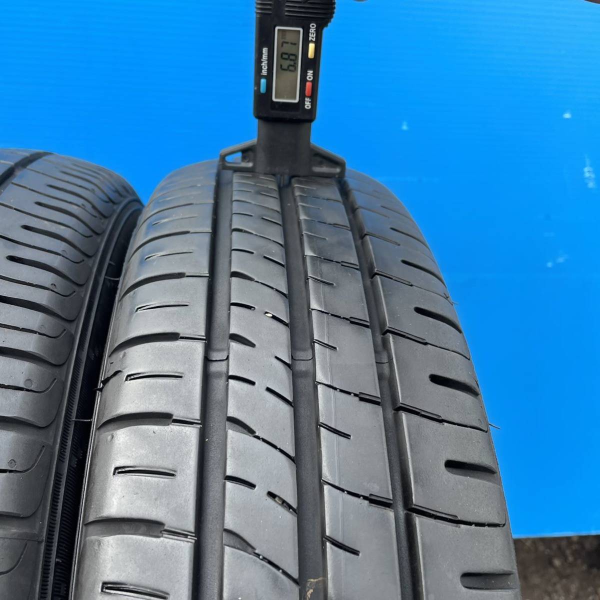155/65R14 ダンロップ ENASAVE 155/65/14 サマータイヤ 4本 2022年製造