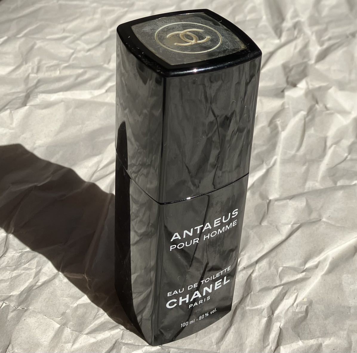 昭和レトロ品　CHANEL ANTAEUS POUR HONME プールオム　香水　アンテウス　100ml ジャンク品　送料無料