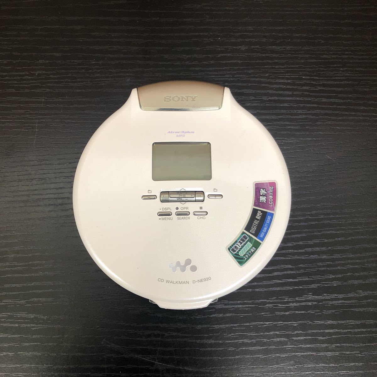 SONY CDウォークマン D-NE920 ジャンク品