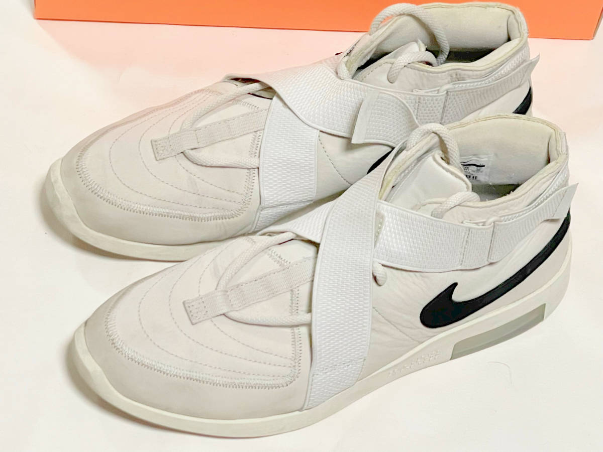 30cm US12 NIKE AIR/FEAR OF GOD 1 AT8087-001 ナイキ エア/フィア－オブゴッド 1 ライトボーン/ブラック セイル メンズ スニーカー