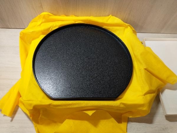 木箱付き】 漆器 輪島塗 卓上膳 5客 半月膳 輪島塗 5客 五客
