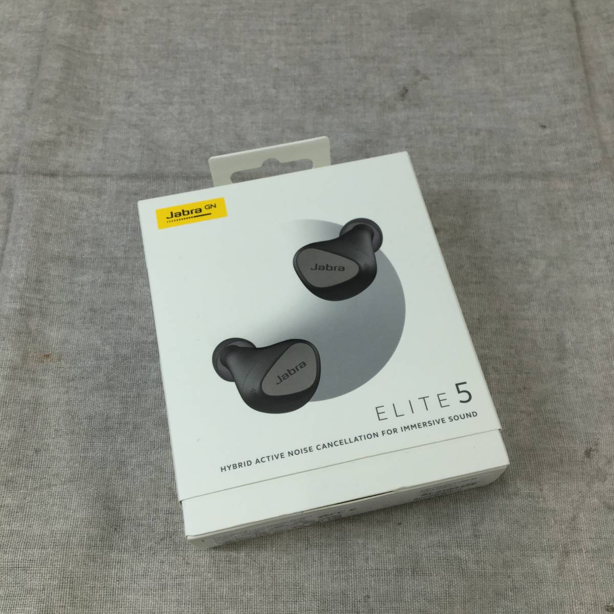 現状品 Jabra Elite 5 完全ワイヤレスイヤホン チタニウムブラック 100
