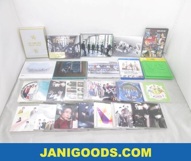 V6 CD/DVD/Blu-rayセット 逆転ラバーズ/LIVE TOUR 2013 Oh! My! Goodness!/SUPER Very best/LIVE TOUR 2015 -SINCE19
