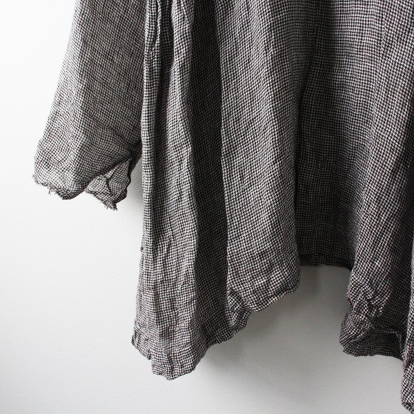 j.s LUXE DANIELA GREGIS ダニエラグレジス リネン Vネックサイド