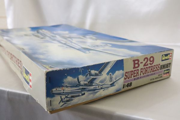 1円スタート 未組立 1/48 B-29 スーパーフォートレス B-29 SUPER 