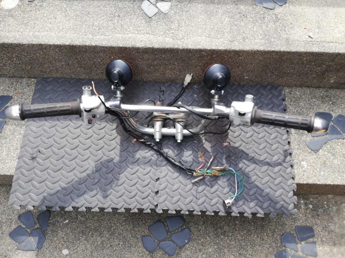 郵政カブハンドル周り 郵政カブ（ハンドル｜パーツ）：バイク用品&lt