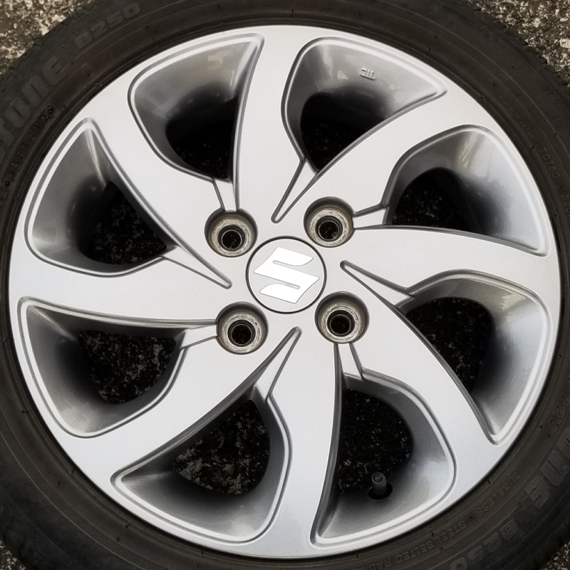 スズキ純正 SUZUKI 14インチアルミホイールセット 4本 パレットSW 