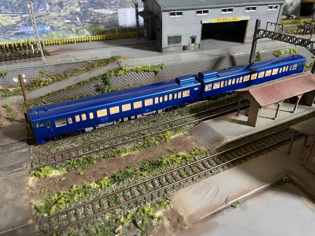 Nゲージ　tomixキハ47 新品改造車　JR九州　大分車両センター所属車　T車2両セット　室内灯付き　ヘッドライト、テールランプ点灯確認済み