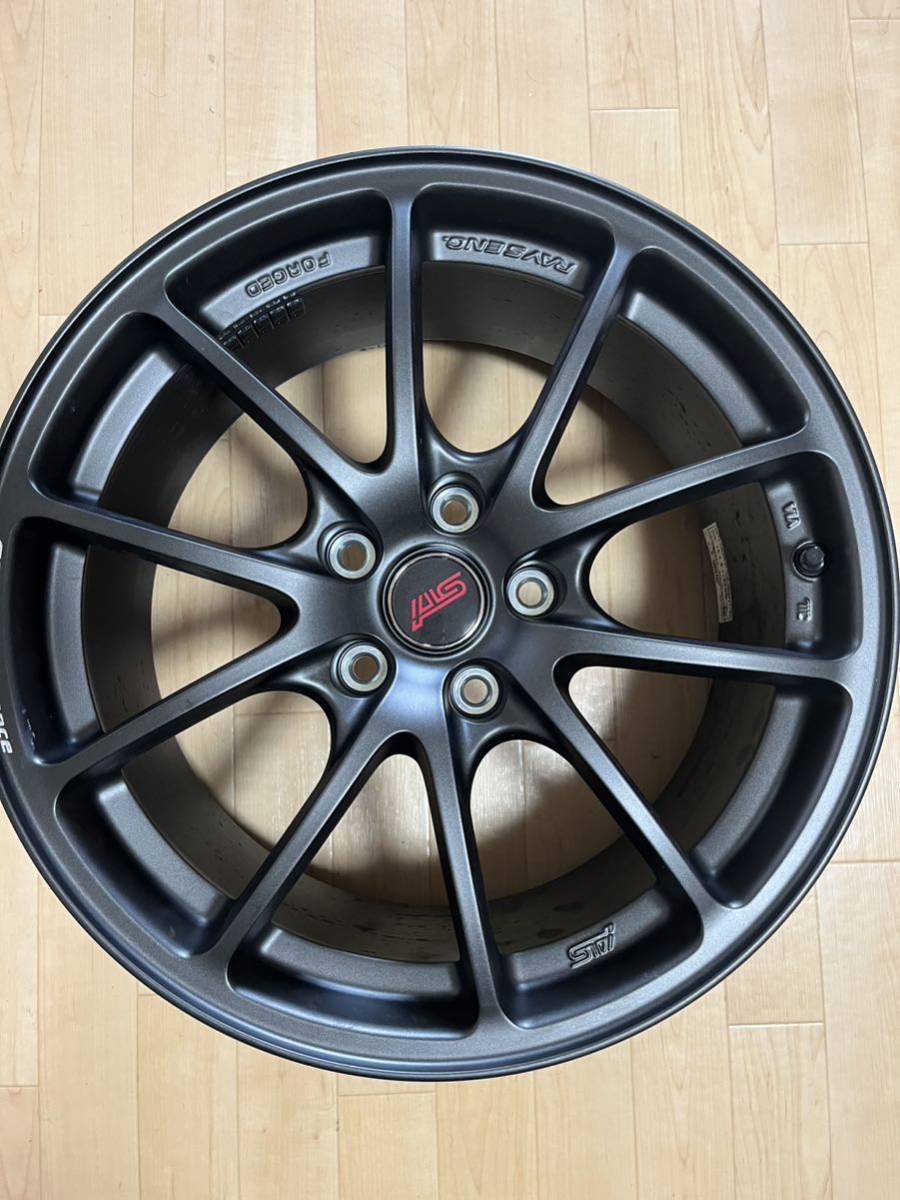 1本のみ STIパフォーマンスホイール 18インチ 8.5J(マットガン 1本のみ STIパフォーマンスホイール 18インチ 8.5J(マットガン