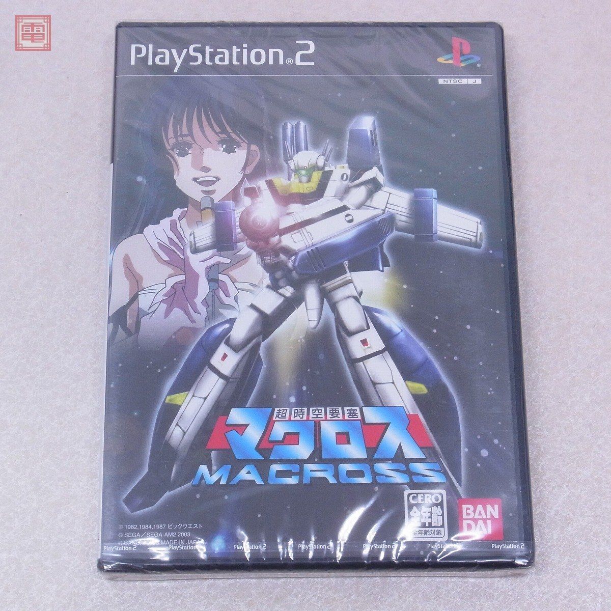 未開封 PS2 プレステ2 超時空要塞マクロス MACROSS セガ SEGA SEGA-AM2