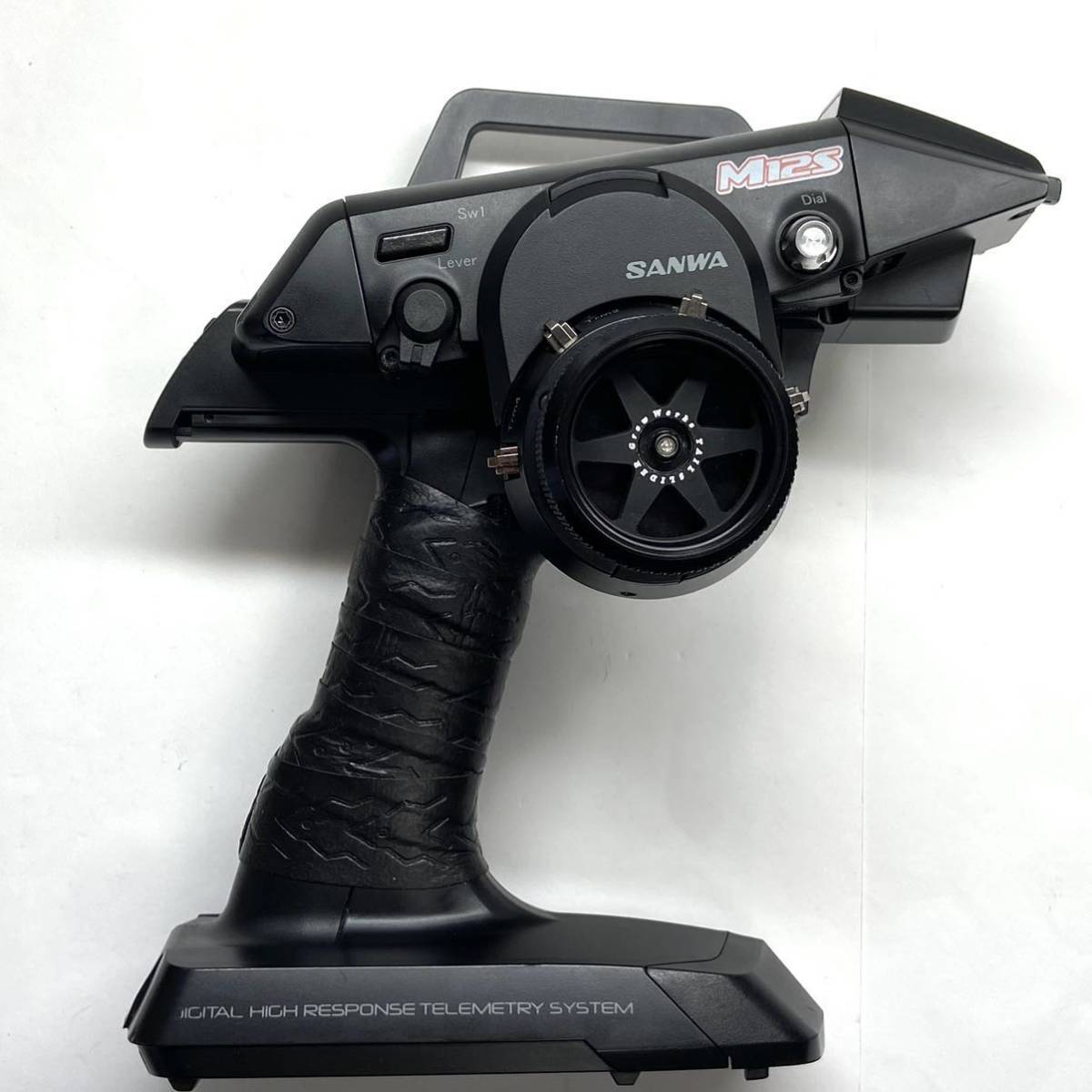 サンワ M12S プロポ テールスライダー アルミ ステアリング ハンドル