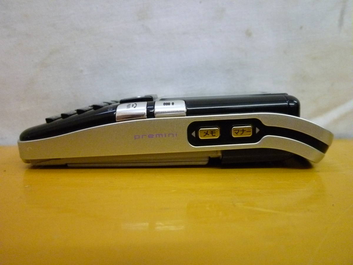 DD218 SONY 携帯電話 SO213i mova ムーバ(2G) ブラック premini 2004年