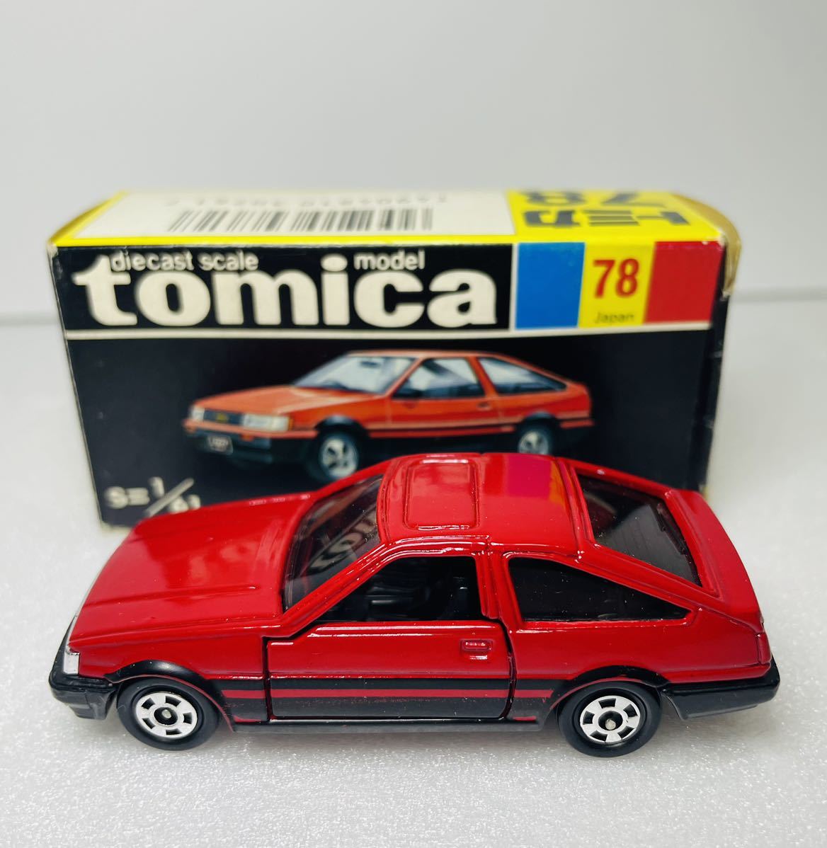 激レア トミカ 黒箱 カローラレビン 3ドア (乗用車)｜売買された 