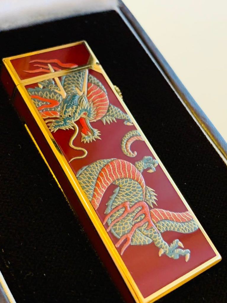  付属品あり 高蒔絵 超 ダンヒル ガスライター 竜 龍 朱色 本蒔絵 天然漆 工芸品 美術 縁起物 骨董(ダンヒル)｜売買されたオークション情報、yahooの商品情報をアーカイブ公開 - オークファン ダンヒル