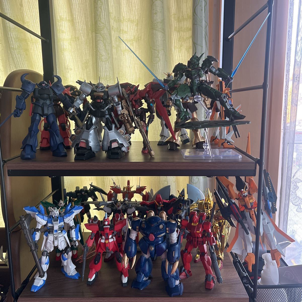 ガンダム　プラモデル　ガンプラ　23体　HGUC 完成品 塗装済み　ジャンク品　大量　
