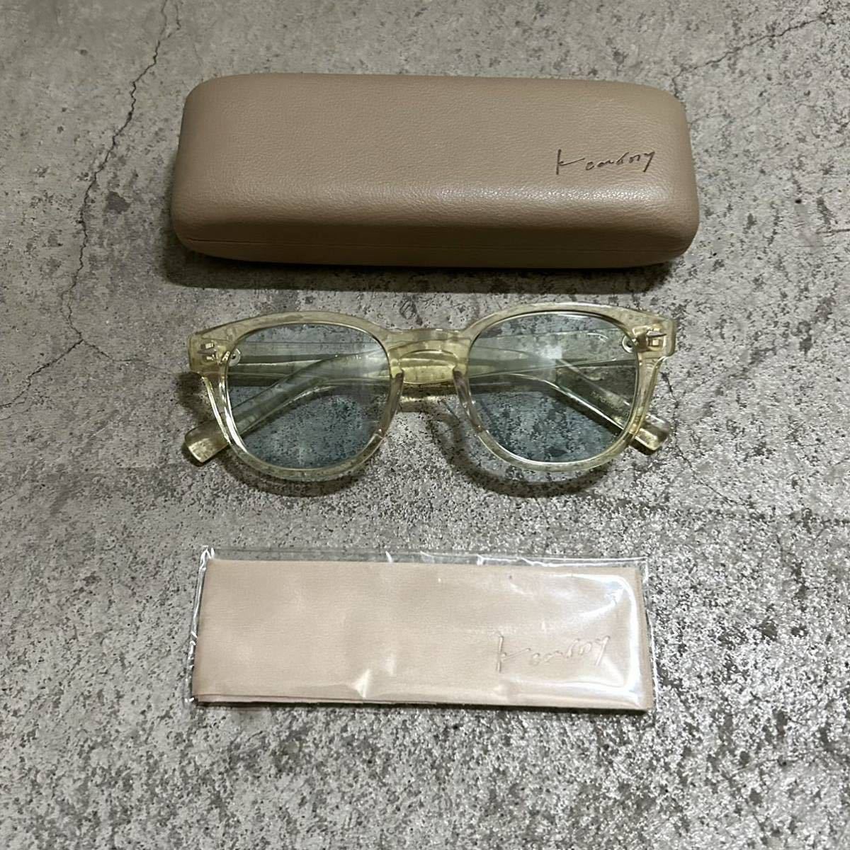 kearny カーニー / wellington clear yellow Bluegreen lens