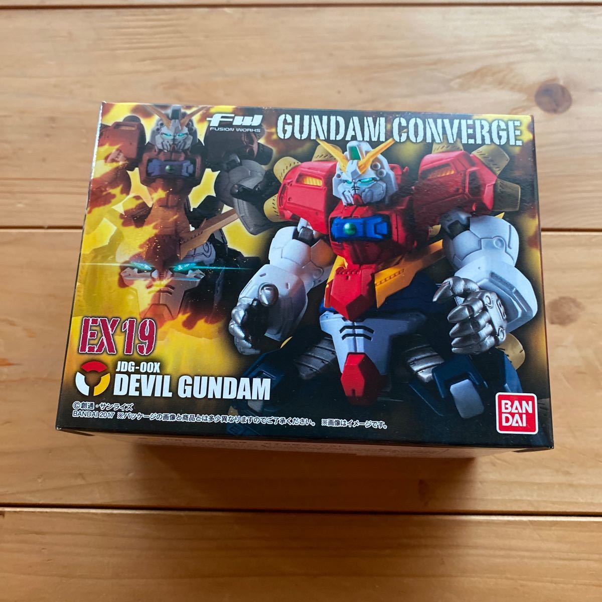 送料無料 FW GUNDAM CONVERGE EX19 デビルガンダム+SP08 デスティニー