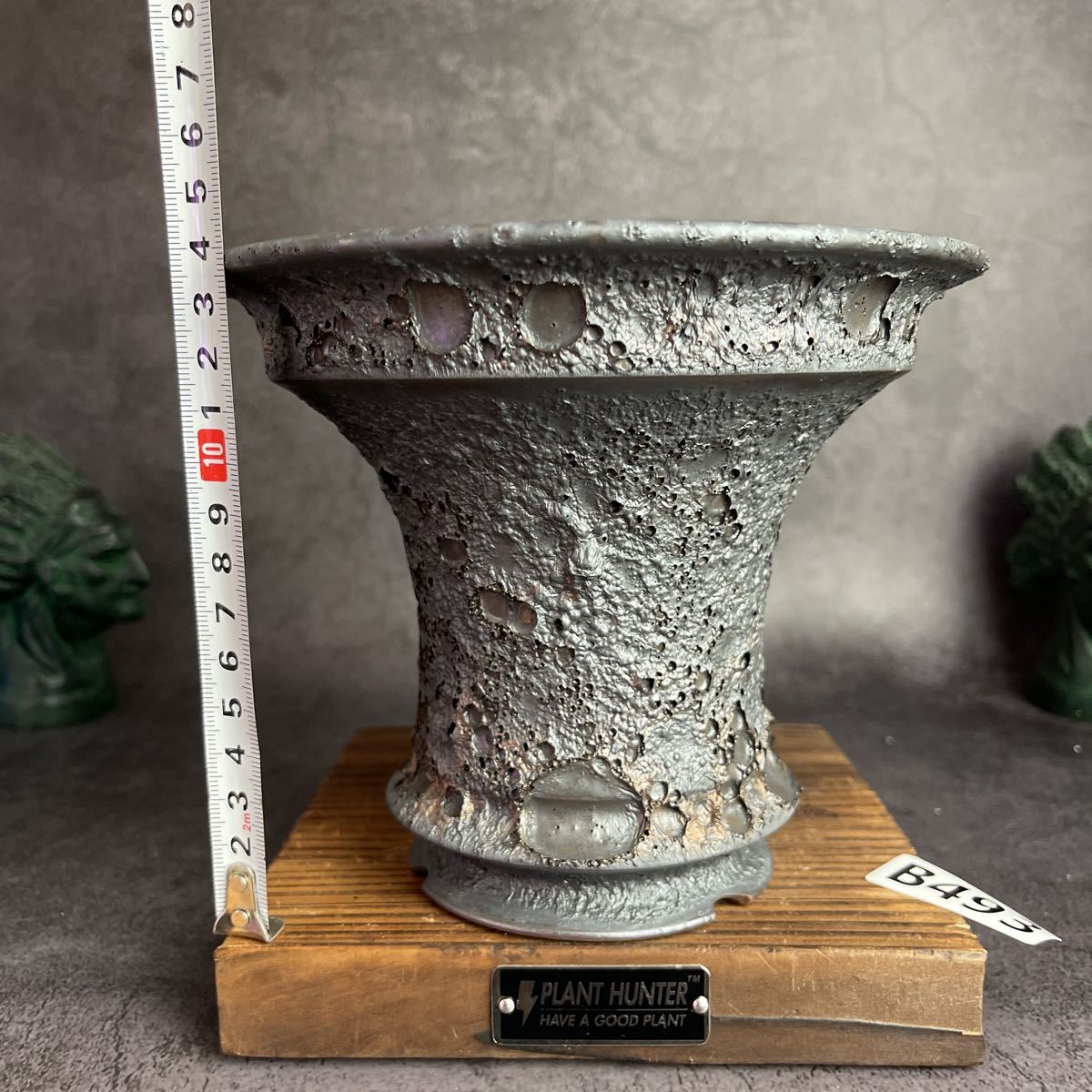 中川智治 カタチ製作所 鉢 陶器 塊根植物 アガベ グラキリス Mサイズ B493LLサイズ 植木鉢 陶器 検（invisible ink raw life factory SRL