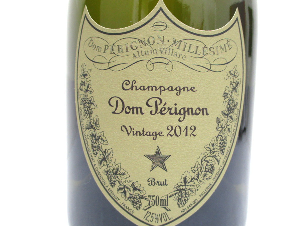 ドン ぺリニヨン ヴィンテージ 2012 750ml 箱なし ドン ペリニヨン