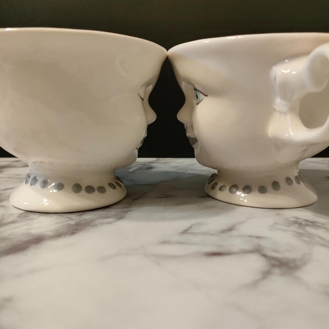 BAILEYS フェイスカップ ヘレンハント 2つセット ペア ベイリーズ 陶器
