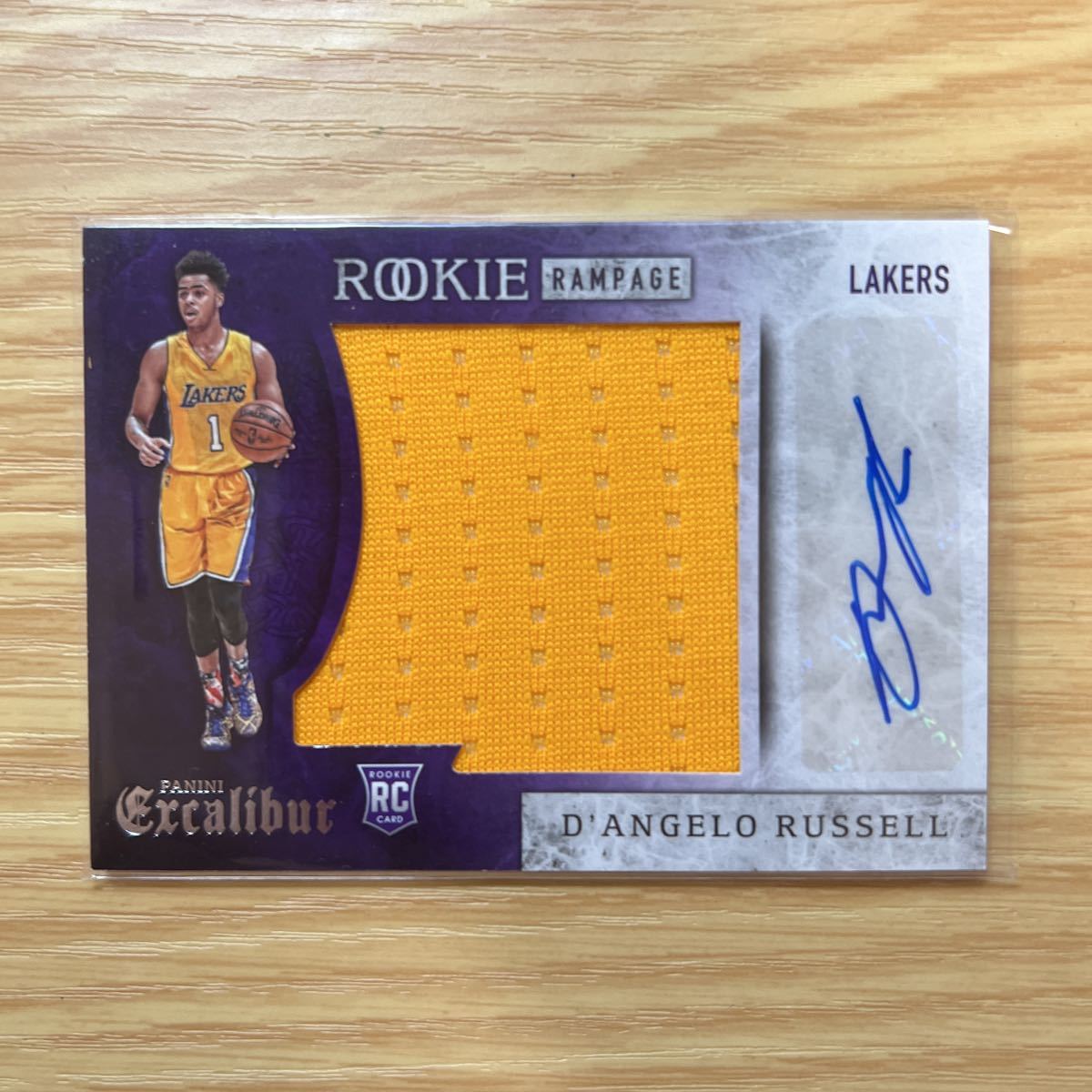 【激安大特価，最新作】 2015-16 Panini Excalibur D'angelo Russell autoカード jersey(その他)｜売買されたオークション情報、yahooの商品情報をアーカイブ公開 - オークファン その他