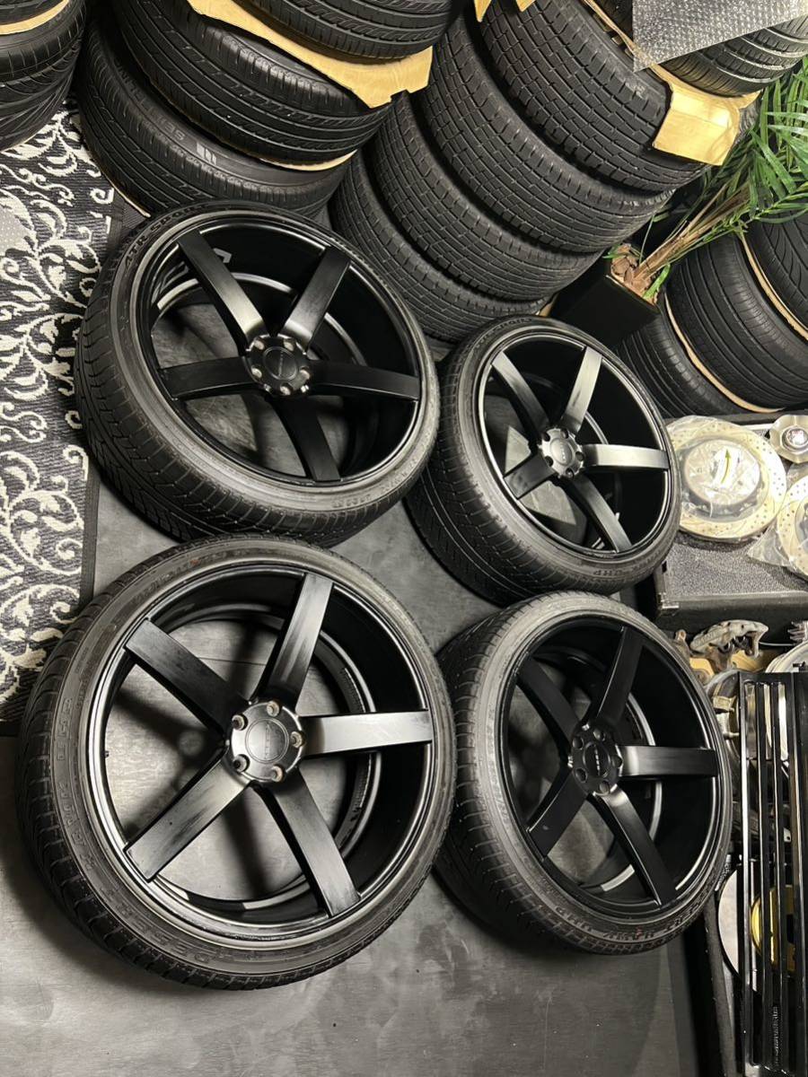 VOSSEN ボッセ CV3 22インチ 10.5J＋30 ＋42 PCD114.3 5穴 ハブ径約73 