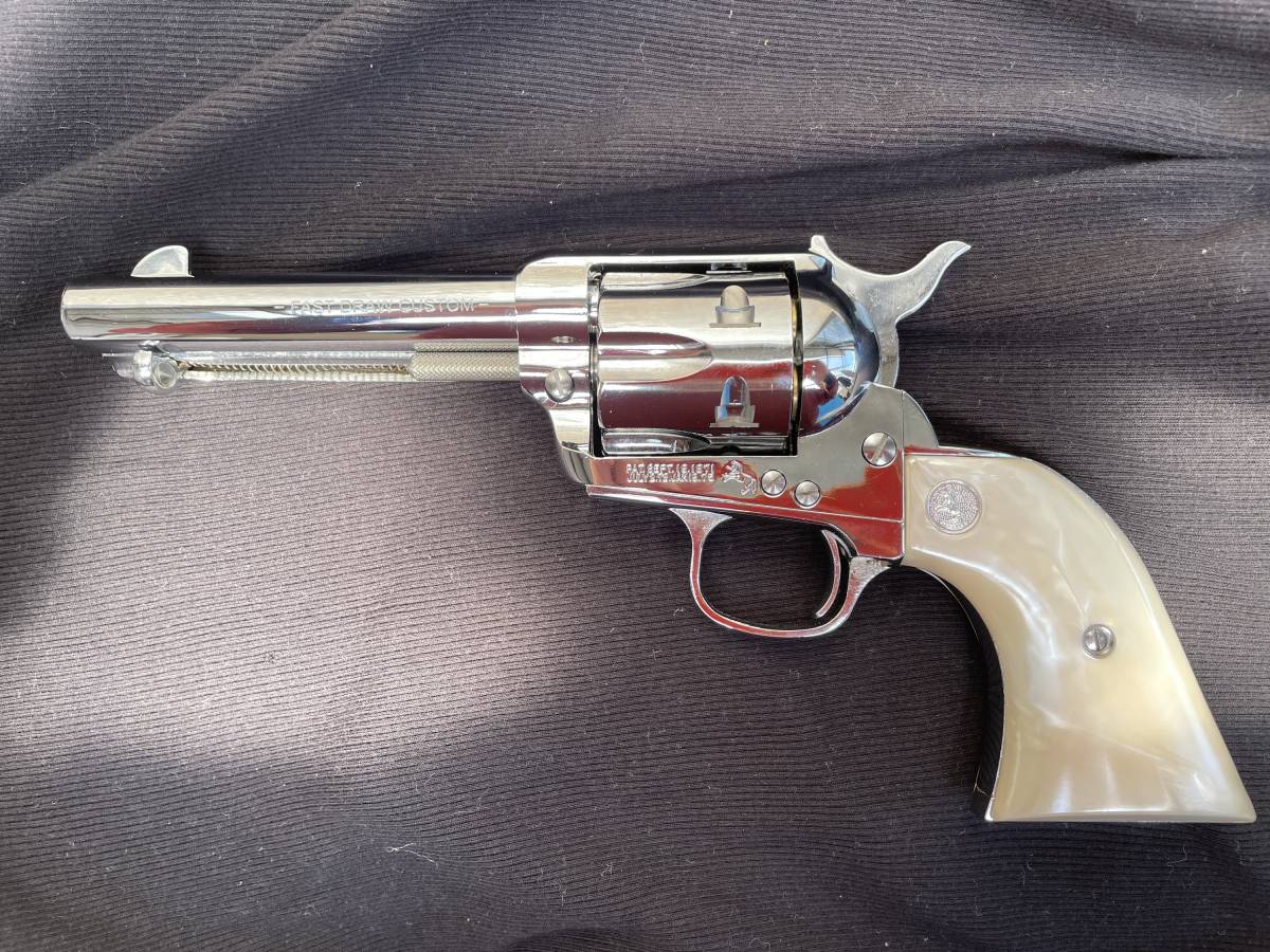 HWS コルト SAA ファストドロウカスタム シルバー FDC COLT HWS ハート