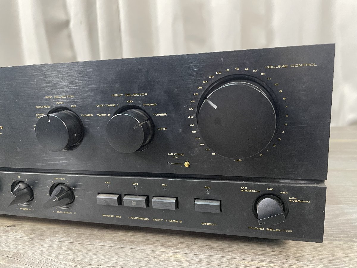 得価，お得 6558 PIONEER パイオニア A-717 プリメインアンプ 通電のみ