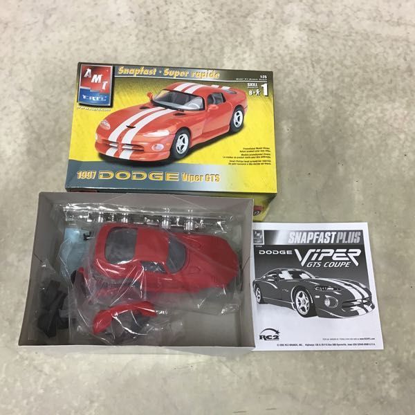 1円〜 AMT ERTL 1/25 1997 ダッジ バイパー GTS、Revell 1/24 ダッジ