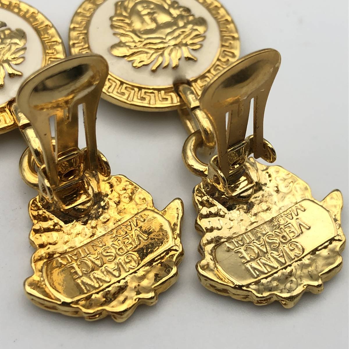 ☆D03573/GIANNI VERSACE ジャンニヴェルサーチ/ヴィンテージ/クリップ 