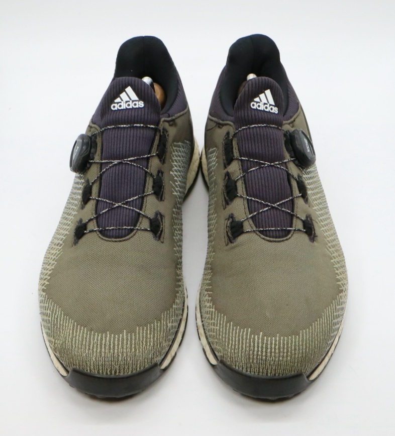 アディダス ゴルフシューズ BB7920 27cm adidas スパイクレス メンズ フォージファイバーボア X-Traxion ミッドソール Boost 中古 
