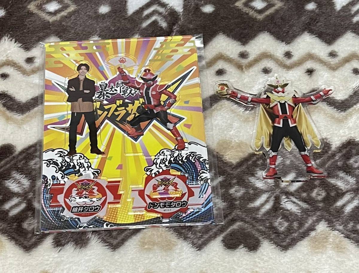 暴太郎戦隊ドンブラザーズ　桃井タロウ　ドンモモタロウ　ゴールドンモモタロウ　アクリルスタンド