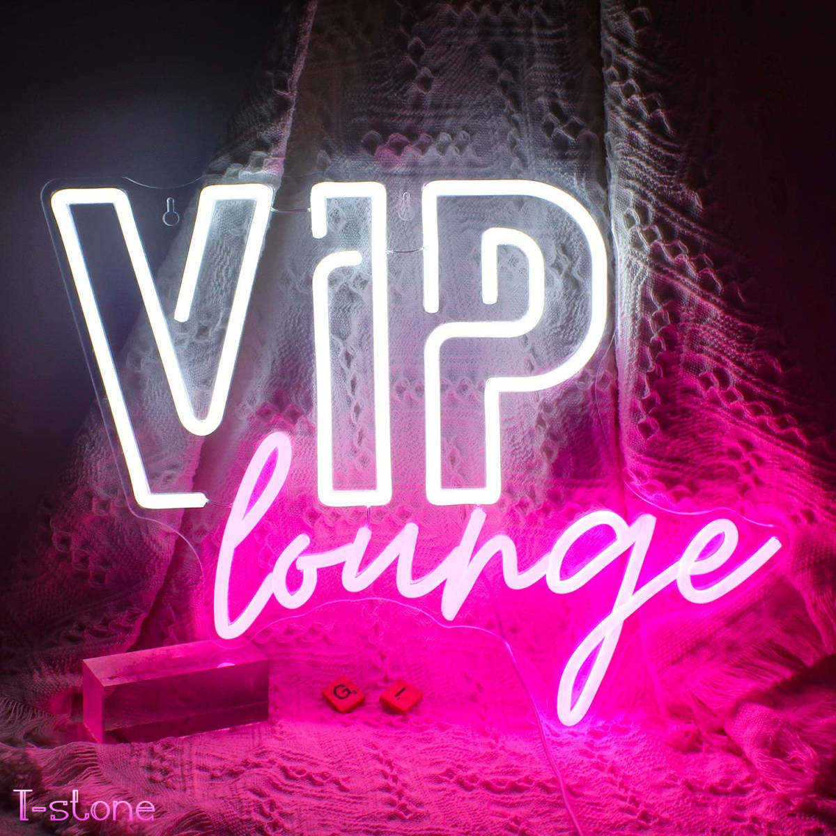 赤字超特価，セール ネオンサイン お洒落デザイン LED看板 VIP案内看板 クラブ お洒落 BAR ルームデコ 存在感抜群 インテリア ファッショナブル 雰囲気作り(看板)｜売買されたオークション情報、yahooの商品情報を 看板