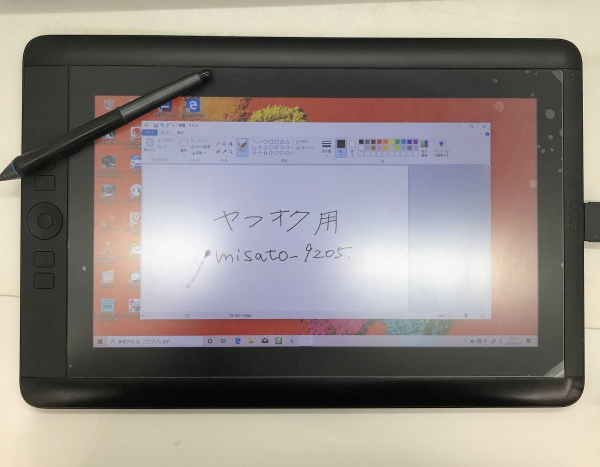カーナビ、テレビ ワコム13HD CreativePenDisplay 動作品