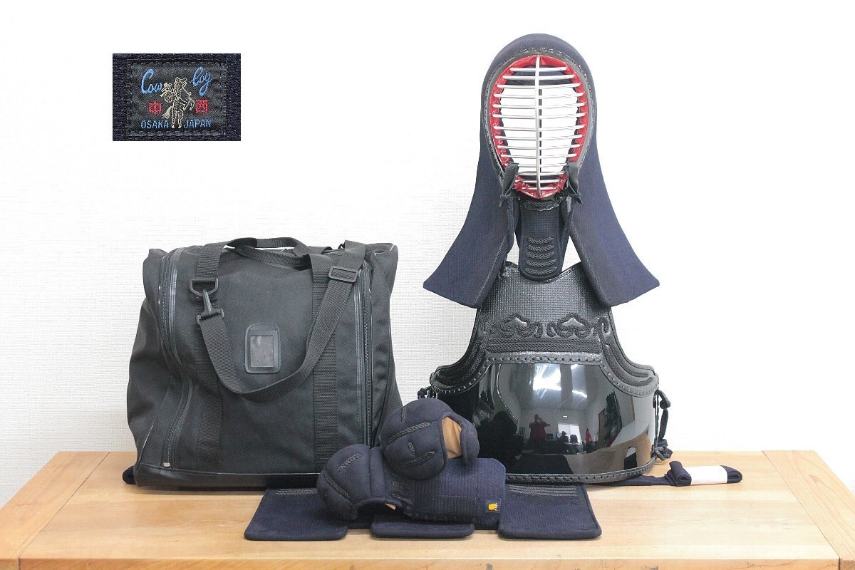 s5708◇防具一式◇中西武道具◇一般160-170cmくらい◇つむじ65.7cm