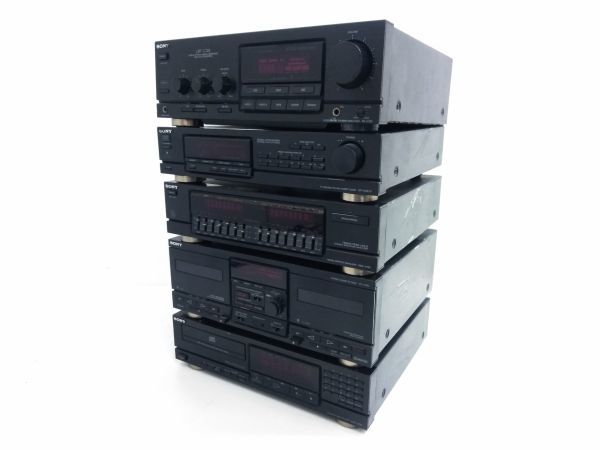 R□ジャンク SONY システムコンポ CDP-V725 ST-V725TV TA-V725 SEO