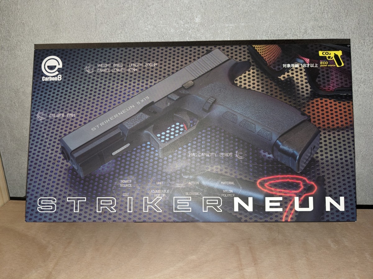 【HOT，最新作】 Carbon8 STRIKER9 カーボネイトストライカー9 グロック マルイ互換なし co2 ハンドガン(ガスガン)｜売買されたオークション情報、yahooの商品情報をアーカイブ公開 - オークファン ガスガン
