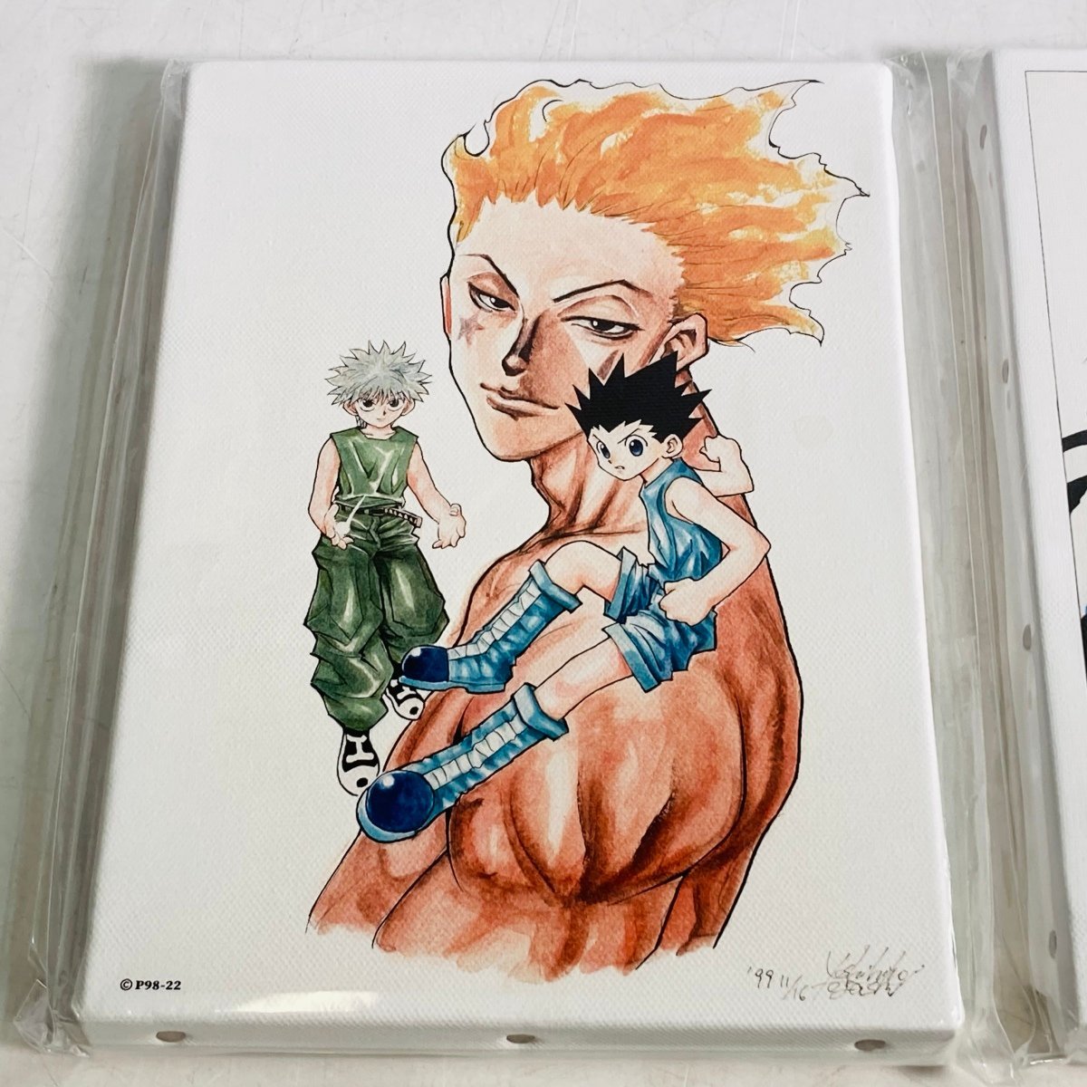 新品未開封 冨樫義博展 フルカラーアートボード 幽遊白書 HUNTER 