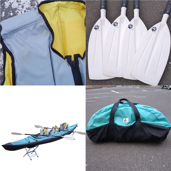 ファルホーク FALHAWK CAMPET FAMILY キャンペット パドル2本 ライフ  